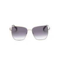 longchamp oversize-frame sunglasses - or