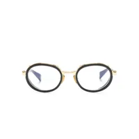 balmain eyewear lunettes de vue à monture ronde - noir