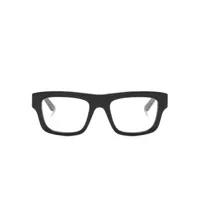alexander mcqueen eyewear lunettes de vue rectangulaires am0452o - noir