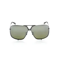 porsche design lunettes de soleil p8928 à monture pilote - gris