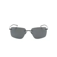 porsche design lunettes de soleil p8923 à monture carrée - noir