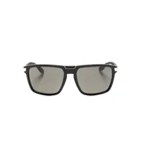 chopard eyewear lunettes de soleil à monture carrée - noir