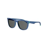 polaroid pld 8049/s lunettes de soleil enfant - rectangle bleu vert - verres polarisés
