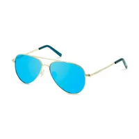 polaroid pld 8015/n lunettes de soleil enfant - pilote doré - verres polarisés - possibilité de verres correcteurs - adaptable à la vue