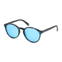 polaroid pld 8024/s lunettes de soleil enfant - marron bleu - verres polarisés - possibilité de verres correcteurs - adaptable à la vue