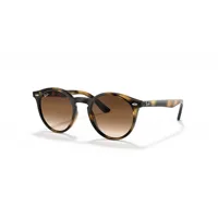 ray-ban rj9064s lunettes de soleil enfant - panthos marron - possibilité de verres correcteurs - adaptable à la vue