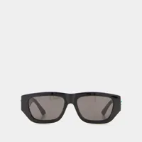 lunettes de soleil - bottega veneta - noir/gris