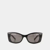 lunettes de soleil - saint laurent - acétate - noir