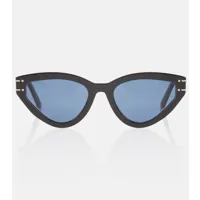 dior eyewear lunettes de soleil œil-de-chat diorsignature b2u