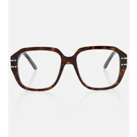 dior eyewear lunettes diorsignatureo s31 carrées
