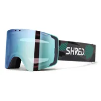 shred gratify ski goggles  cbl 2.0 deep blue mirror/cat2