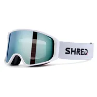 shred simplify+ ski goggles  cbl 2.0 deep blue mirror/cat2+cbl sky mirror/cat1
