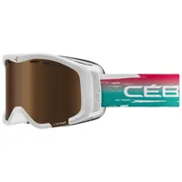 cebe cheeky junior ski goggles blanc dark rose flash gold/cat3