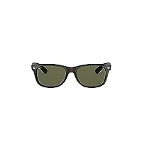 ray-ban mixte new wayfarer lunettes de soleil, tortoise, 52 mm eu