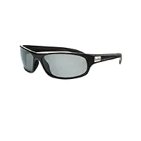 bollé - anaconda black shiny - tns polarized, lunettes de soleil, medium, mixte adulte