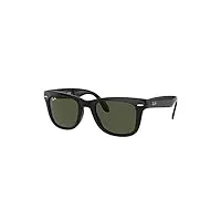 ray-ban - mod. 4105 - lunettes de soleil unisex-adult, noir, taille 54