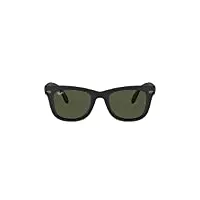 ray-ban - mod. 4105 - lunettes de soleil unisex-adult, matte black (matte black), taille 54