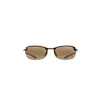 lunettes de soleil maui jim makaha h405-10 brun écaille