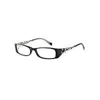 lucky brand monture lunettes de vue michelle noir cristal 51mm