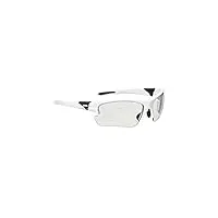 uvex lunettes de soleil pour le cyclisme, taille unique blanc blanc/verres fumés vario taille unique