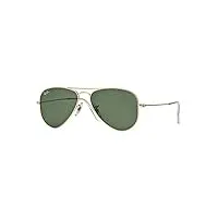 ray-ban 0rb3698 sunglasses, gold/g-classic green, taille unique eyewear