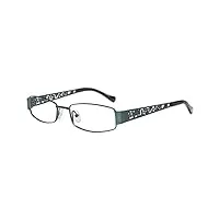 lucky brand monture lunettes de vue ivy bleu sarcelle 51mm