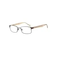 lucky brand monture lunettes de vue maxwell marron foncé mat 51mm