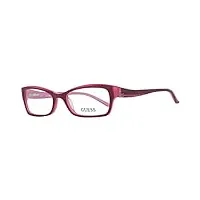 guess brille gu2261 f18 51 lunettes de soleil, rouge (rot), 51.0 femme