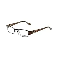 lucky brand monture lunettes de vue antigua marron 53mm