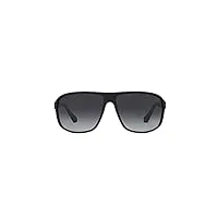 emporio armani - 4029 - lunettes de soleil - mixte adulte - noir (black/grey) - 64