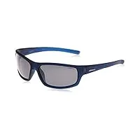 polaroid p8411 y2 148 63 sunglasses, 148/y2 rubber blue, mens