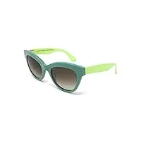 marc by marc jacobs lunettes de soleil pour femme 350/s - 5yq/db: light grey / fluo green