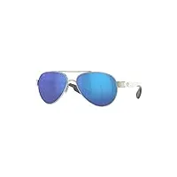 costa loreto metal frame blue mirror lens unisex sunglasses lr21obmglp