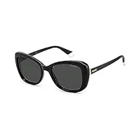 polaroid pld 4132/s/x sunglasses, 807/m9 black, 53 unisex