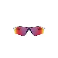 oakley oo9206-27 radarlock blanc poli prizm route sport lunettes de soleil