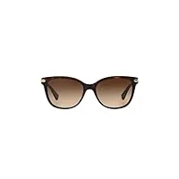 lunettes de soleil coach hc 8132 dark havana/brown shaded 57/17/135 femme