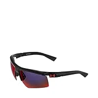 under armour eyewear core 2.0 lunettes de soleil (noir brillant/gris infrarouge)