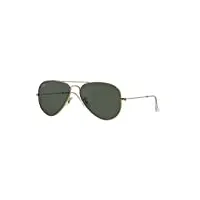 ray-ban occhiale da sole rb3025 58/ confezione originale garanzia italia - l0205, classique