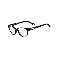 lunettes de vue nine west nw 5101 001 noir w-cheetah, noir w-guépard, 49/16/135 cm