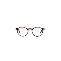 persol mixte adulte lunettes de vue po3092v, 9015, 50