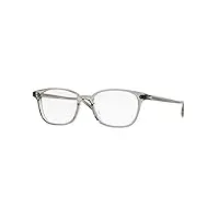 oliver peoples lunettes de vue maslon ov 5279u workman grey brushed silver 53/18/145 homme
