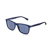 lacoste l860s sunglasses, 424 matte blue, 56 unisex