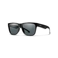 smith lunettes de soleil lowdown 2 black/polarized grey 55/16/145 unisexe