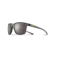 julbo trip lunettes de soleil homme, noir translucide mat/gris translucide mat, fr : m (taille fabricant : m)