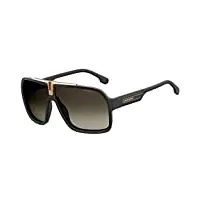 carrera lunettes de soleil 1014/s black/grey brown shaded 64/10/135 homme