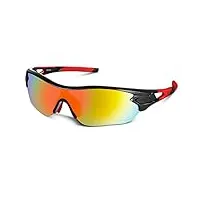 beacool lunettes de soleil de sport polarisées pour hommes femmes jeunes baseball course conduite pêche golf moto tac lunettes uv400