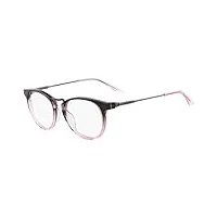 calvin klein ck18721 acetate lunettes de soleil crystal smoke/pink gradient unisexe adulte, multicolore, standard