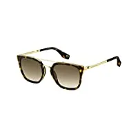 marc jacobs marc 270/s sunglasses, havana gold, 51 unisex