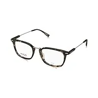 hugo 0327 hla 50 lunettes de vue mixte, havana, 50