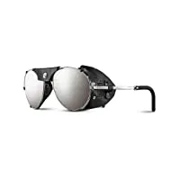 julbo cham lunettes de soleil homme, argent/noir, fr : l (taille fabricant : l)